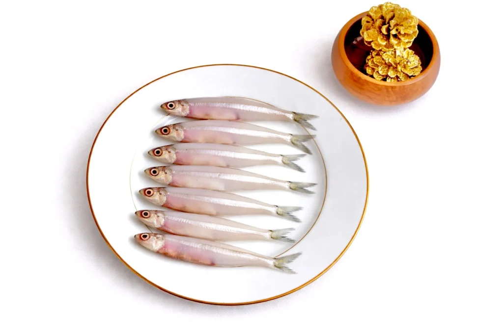 Anchovy Medium - Whole, Cleaned 350 g (20-40 pcs) - Fresh, Never Frozen