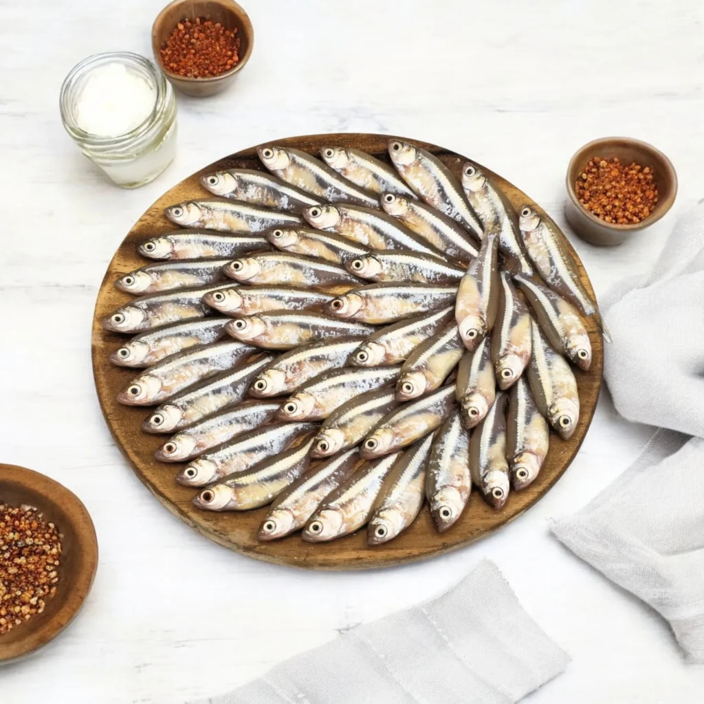 Mourola Medium Whole & UnCleaned 250 g (60-75 pcs) - Fresh, Never Frozen