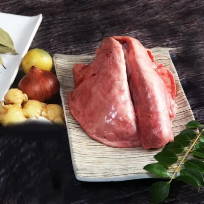 Mutton Lungs 250 g - Fresh, Tender Goat Meat