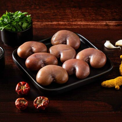 Mutton Kidney 100 g (3-8 pcs) - Fresh, Tender Goat Meat