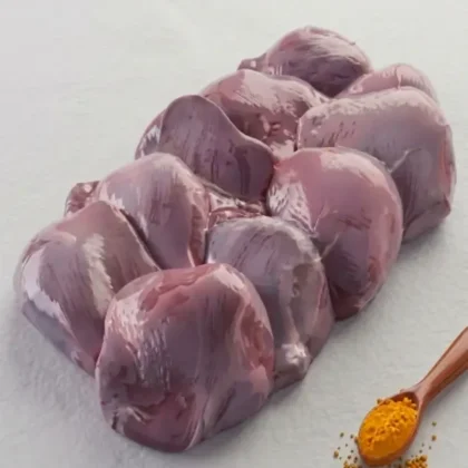 Mutton Spleen 150 g (2-6 pcs) - Fresh, Tender Goat Meat